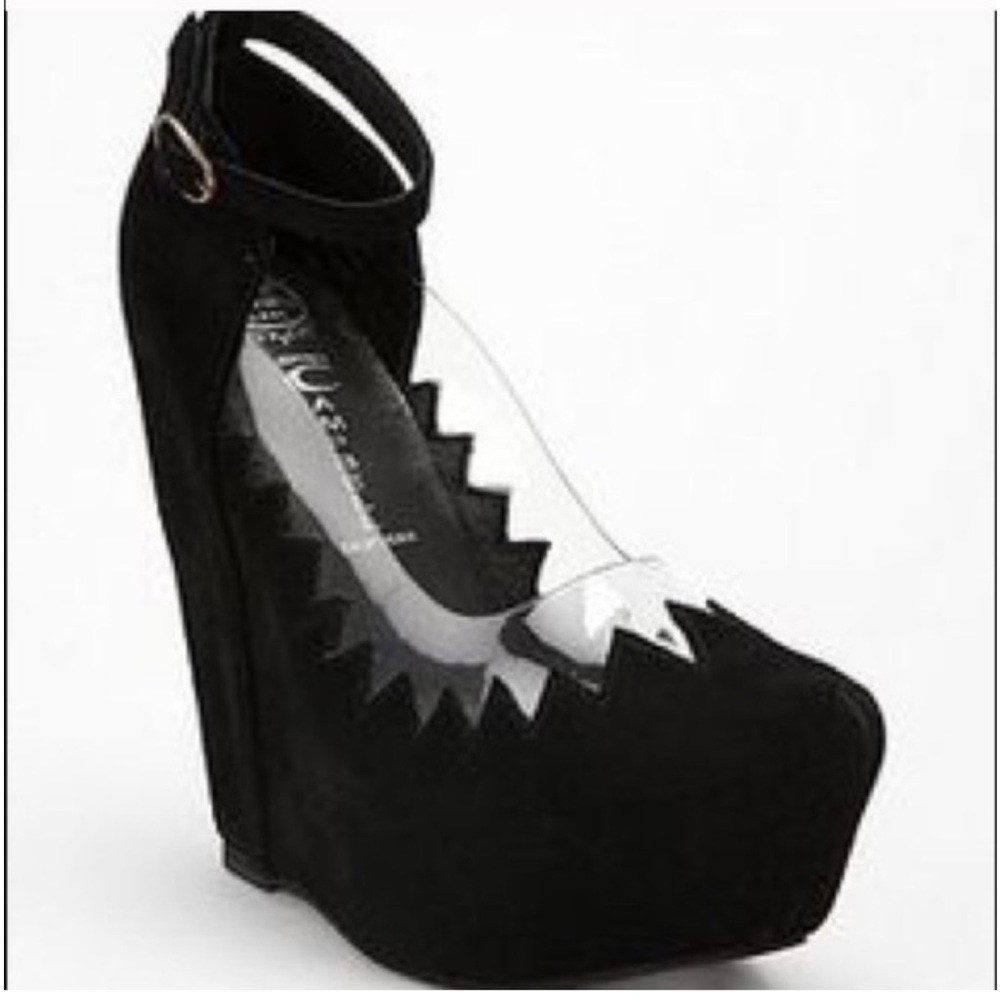 Jeffrey Campbell Audrey ll platforms. VINTAGE